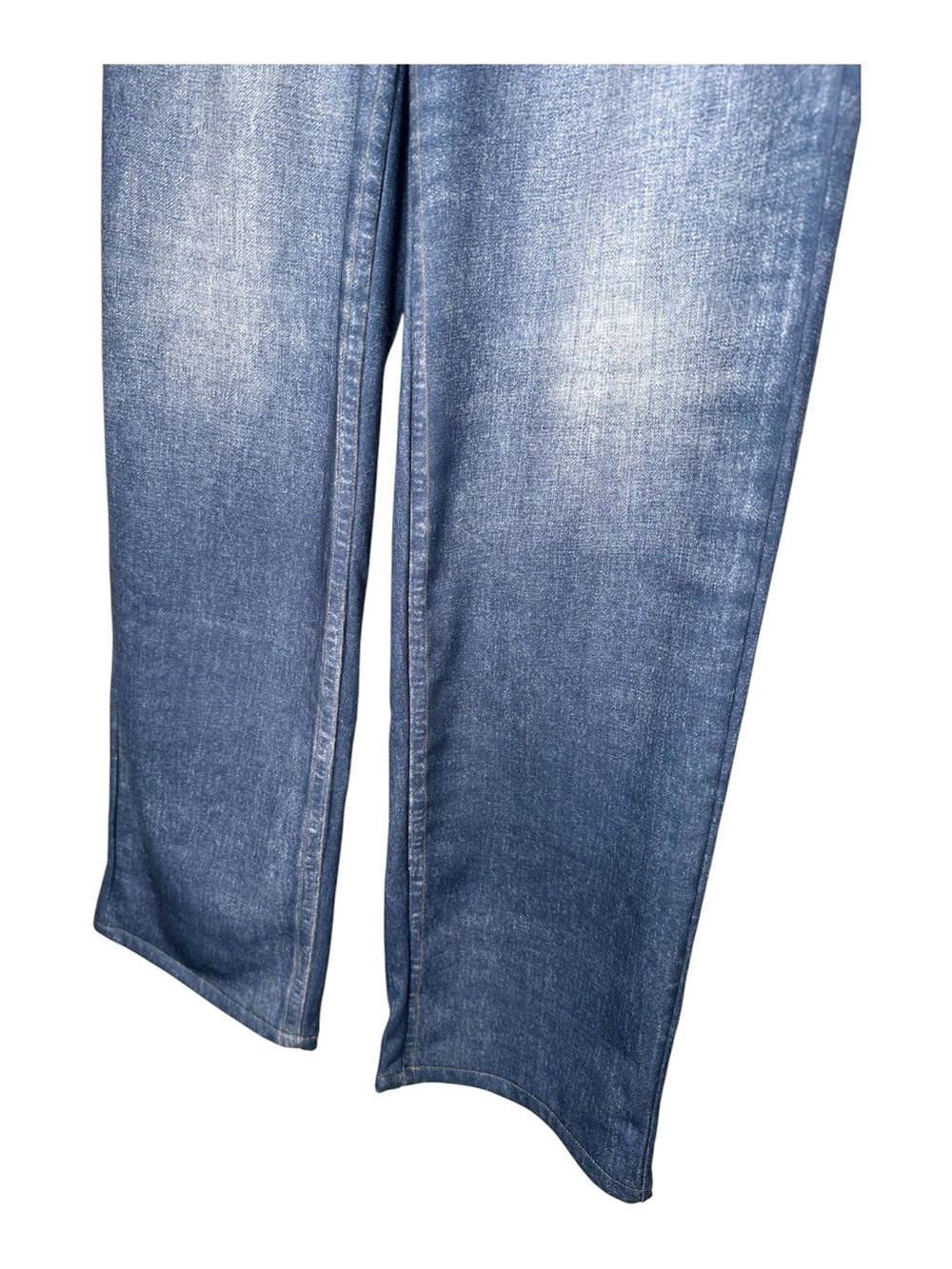 Mila Rosabella Sweatpant Jeans Size Small Dark Blue Straight Leg New - Picture 5 of 9